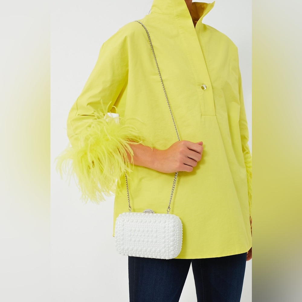 NWOT Tuckernuck  🍋Citron 🍋 Feather Willow Blouse size small *sold out online - Picture 3 of 9